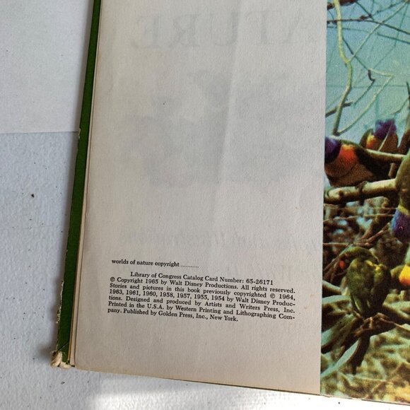 Walt Disney's Worlds of Nature Hardcover Book 1965 - Picture 4 of 6